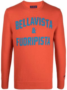 MC2 Saint Barth slogan crew-neck jumper