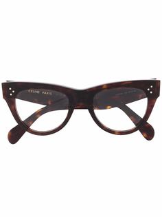 Celine Eyewear очки в оправе кошачий глаз