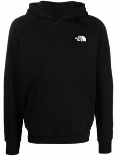 The North Face logo-print cotton hoodie
