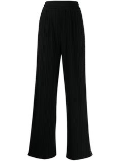 Giorgio Armani брюки с завышенной талией и складками