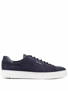 Salvatore Ferragamo logo-print lace-up sneakers