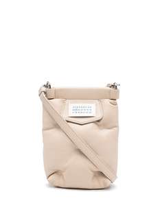 Maison Margiela дутая сумка-сэтчел с нашивкой-логотипом