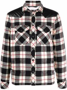 Moncler Grenoble куртка в клетку