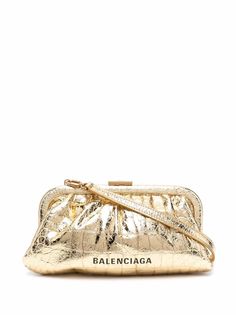 Balenciaga клатч Cloud со складками