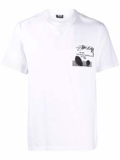Stussy футболка с логотипом