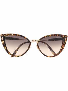 TOM FORD Eyewear солнцезащитные очки в оправе кошачий глаз