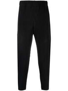 Homme Plissé Issey Miyake плиссированные брюки прямого кроя