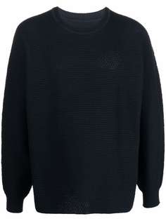 Homme Plissé Issey Miyake джемпер с логотипом