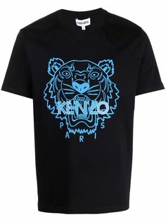Kenzo футболка с логотипом Tiger