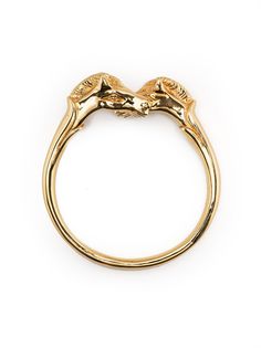 Hermès браслет-бэнгл Horse Head 1990-х годов