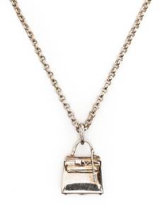 Hermès колье 1990-2000-х годов с подвеской Kelly