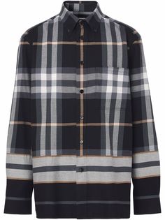 Burberry рубашка в клетку