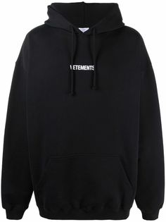 VETEMENTS худи из джерси с логотипом