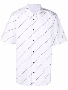 Helmut Lang рубашка с логотипом