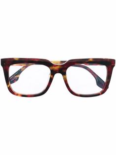 Victoria Beckham Eyewear очки в квадратной оправе черепаховой расцветки