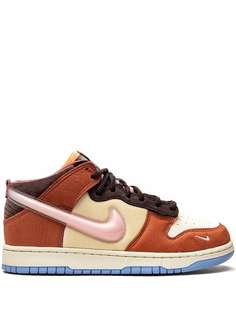 Nike кроссовки Dunk Mid Chocolate Milk из коллаборации с Social Status