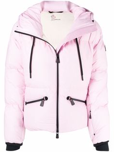Moncler Grenoble пуховик с капюшоном