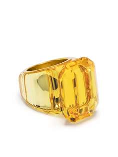 Swarovski кольцо с кристаллом