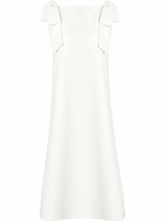Carolina Herrera платье-трапеция с завязками