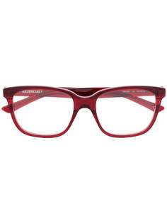 Balenciaga Eyewear очки в прозрачной квадратной оправе