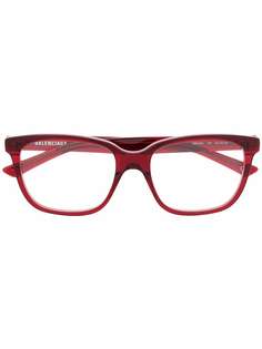 Balenciaga Eyewear очки в прозрачной квадратной оправе