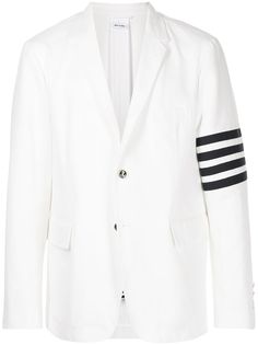 Thom Browne однобортный пиджак с полосками 4-Bar