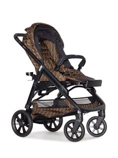Fendi Kids коляска с логотипом FF