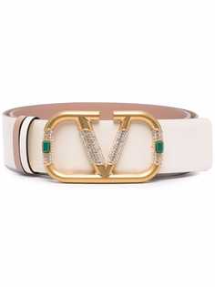 Valentino Garavani ремень с пряжкой VLogo Signature