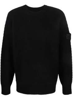 Stone Island Shadow Project толстовка с нашивкой-логотипом
