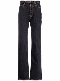 Saint Laurent широкие джинсы