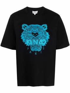 Kenzo футболка с логотипом Tiger