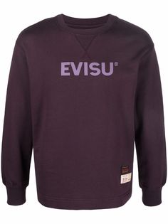 Evisu толстовка с логотипом