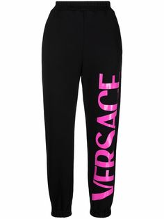 Versace спортивные брюки с логотипом