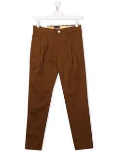 Scotch & Soda зауженные брюки чинос со складками