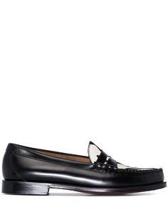G.H. Bass & Co. Weejuns Heritage Larson zebra print loafers