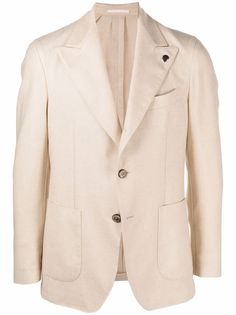 Gabriele Pasini однобортный пиджак из смесового кашемира