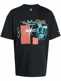 Converse футболка Basquiat с графичным принтом
