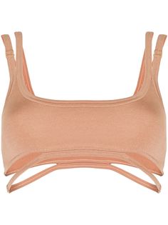 Dion Lee бюстгальтер с U-образным вырезом
