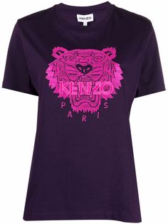 Kenzo футболка с принтом