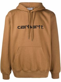 Carhartt WIP худи с вышитым логотипом