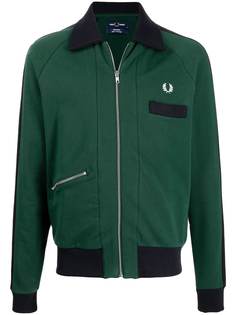 FRED PERRY спортивная куртка с контрастной отделкой