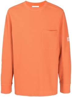 Helmut Lang long-sleeved pocket T-shirt