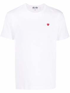 Comme Des Garçons Play футболка с логотипом