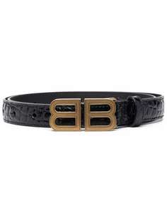 Balenciaga ремень Hourglass с пряжкой-логотипом