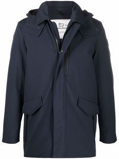 Woolrich пальто миди с капюшоном