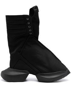 Rick Owens DRKSHDW драпированные ботинки