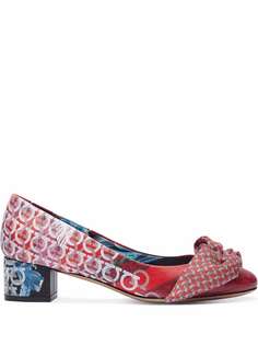 Salvatore Ferragamo туфли Vara 30 с принтом