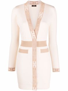 Elisabetta Franchi платье с монограммой
