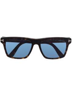 TOM FORD Eyewear солнцезащитные очки в оправе черепаховой расцветки