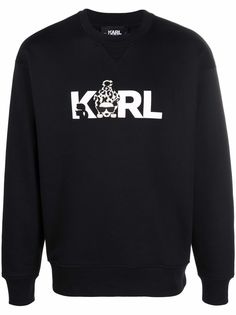 Karl Lagerfeld джемпер Ikonik с принтом